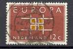 Netherlands 1963 Mi. 806  12 C Europa CEPT - Usati