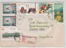 Poland Registered Cover Sent To Netherlands Szczecin 11-5-1976 - Cartas & Documentos