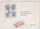 Poland Registered Cover Sent To Netherlands Szczecin 21-2-1977 - Cartas & Documentos