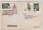 Poland Express Cover Sent To Netherlands Szczecin 21-1-1977 - Cartas & Documentos