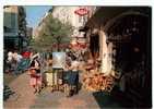 06 - NICE - Rue Pietonne & Peintre J.l. Carina - Dos Scanné - Life In The Old Town (Vieux Nice)