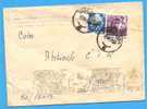ROMANIA 1952 Cover. Cover Registered  Nice Franking Miner's Day. Mining - Usati