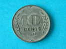 1942 - 10 CENT / KM 173 ( For Grade, Please See Photo ) !! - 10 Cent