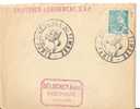 Ny&t 538   Lettre     JOURNEE DU TIMBRE  PARIS     Le 10 AVRILE 1942 - Storia Postale