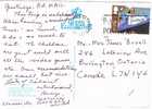 Postal Paquebot SOUTHAMPTON (Gran Bretaña) 1988. Queen Elisabeth 2 - Cartas & Documentos