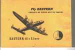 Carnet Télégramme Western Union, Telegram Booklet Telegramm Heft, Avion Flugzeug Airplane, Facteur Fakteur Postman - Avions