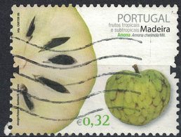 Portugal 2009 Oblitéré Used Stamp Frutos Tropicais E Subtropicais MADEIRA ANONA - Oblitérés