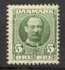 Denmark 1907 Mi. 53  5 Ø King König Frederik VIII  MNG - Ungebraucht