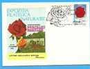 ROMANIA 1985 Cover.Timisoara 50 Years Rose Park - Rosen