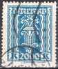 Osterreich 1922 Freimarken 2000 Kronen Blau Mi 395 - Usati