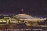 American Roadside Car Cafe - Brown Derby Restaurant - Vintage 1950s - Linen - Impeccable - American Roadside