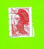 FRANCE Oblitéré Used Stamp Marianne Liberté De Gandon 1985 2,20F Y&T 2376 - 1982-1990 Liberté De Gandon