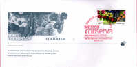 MEXIQUE .Protection Des Cactees Et Plantes Succulentes .   FDC Officiel 2002 - Cactus