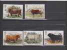 Great Britain 1984  MNH, Cattle, Cow, Bull, Animal, Farm Milk, - Cows