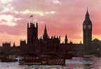 London - Evening At Westminster - Houses Of Parliament