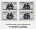 SD 8 Jahresblock 1983 BRD 1180 **/o Plus Schwarzdruck 53€ Einwanderer In Amerika - Us Independence