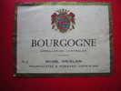 ETIQUETTE- BOURGOGNE -APPELLATION CONTROLEE-MICHEL ARCELAIN -PROPRIETAIRE A POMMARD ( COTE D'OR) - Bourgogne