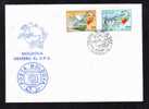 Moldova UPU Member 1992 Train Cover FDC. - U.P.U.