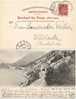 Norway-Germay Vintage Postcard "Fra Vossebanen-Veo Vaksdal". VOSSEBANEN POST / RAILWAY 1904 - Kunstbauten