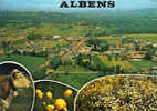 Carte Postale 73. Albens Vue Aérienne Trés Beau Plan - Albens