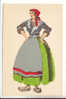 CPA Du Comté De Nice (Costumes): Femme De Pêcheur 1830 - Artigianato