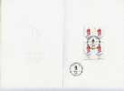 Document De La Poste 20/15, Jeux Olympiques D'albertville En 1992, Logo, Des Jeux - Inverno1992: Albertville