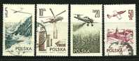 ● POLONIA 1976 / 78 - Posta Aerea  - N. 2437 . . . Usati - Cat. ? € - Lotto N. 939 - Usati