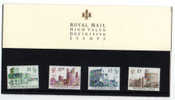 G-B.  1988, Châteaux Britanniques, 1340 / 1343 **, Avec La Notice, Cote 70 €, - Unused Stamps