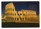 - ROMA. - Colosseo Di Notte - Colisée La Nuit - Avec Timbre - Scan Verso - - Colisée