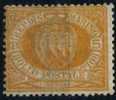 PIA - SAN MARINO - 1877 : Stemma - (SAS 2) - Unused Stamps