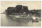 Carte Postale Ancienne Saint Avertin - Le Restaurant Touchard Au Bord Du Cher Et L'embarcadère Des Bateaux - Saint-Avertin