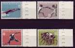 Sport Série IV 1958, Zum. 309-312, Mi. 365-368 **, Bord De Feuille. Luxe - Unused Stamps