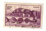 Nº 500  10 F. Violeta Fuerte De 1941, - Used Stamps