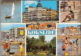 KOKSIJDE-COXYDE-MULTIVUES -golf-plage-hôtel  Royal-voilier - Koksijde