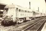 Chemin De Fer / Gare Bruxelles Midi 1958 - Transport (rail) - Stations