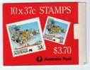 Australia / Booklets / 10 Stamps With `Living Together` - Postzegelboekjes