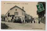 Cpa POUXEUX Café Du Fort Route D´épinal Militaires Et Femmes à La Pose  62 Ph Klein - Pouxeux Eloyes