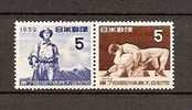 JAPAN NIPPON JAPON 7th. NATIONAL ATHLETIC MEET 1952 / MNH / 606 - 607 - Ongebruikt