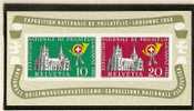 SWITZERLAND - 1955 Souvenir Sheet LAUSANNE 1955 - Yvert # 15 - Zumstein # 35 - MINT (NH) - Blocks & Kleinbögen