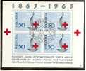 SWITZERLAND - 1963 Souvenir Sheet CROIX-ROUGE INTERNATIONALE - Yvert # 19 - Zumstein # 40 - VF USED - Bloques & Hojas