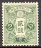 Japan Offices In China #25 XF Mint No Gum From 1913 - Nuevos