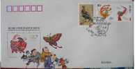 2008 PFN2008-1 28TH NATIONAL BEST STAMPS POPULARITY POLL COMM.COVER - Lettres & Documents