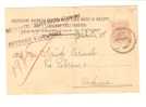 2476)cartolina Con 15c. Occupazione Americana Da Catania Per Città Il 20-4-1944 - Anglo-american Occ.: Sicily