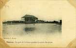 DAHOMEY . LA GARE DE COTONOU PENDANT LA SAISON DES PLUIES (cette Carte Etait Collee Dans Un Album Voir Scan Verso) - Dahomey