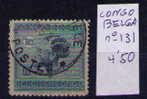 CONGO BELGA - YVERT Nº 131 - USADO - Used Stamps