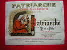 ETIQUETTE- PATRIARCHE -CUVEE JEAN-BAPTISTE-GRAND VIN -12 ° PATRIARCHE PERE & FILS-( COTE D´OR) - Rode Wijn