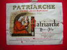 ETIQUETTE- PATRIARCHE -CUVEE JEAN-BAPTISTE-GRAND VIN -12 ° PATRIARCHE PERE & FILS-( COTE D´OR) - Rode Wijn