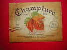 ETIQUETTE-CHAMPLURE-VIN FIN -NOEMIE VERNAUX-NEGOCIANT-ELEVEUR A BEAUNE (COTE D'OR) - Red Wines