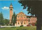 ROVIGO - CHIESA S. BARTOLOMEO APOSTOLO -  COLORI  N/V  ANNI 55/60 - ANIMATA E VETTURE  D'EPOCA. - Rovigo