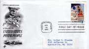 ★USA - FDC - 1973 - A SALUTE TO UNITED STATES POSTAL PEOPLE - OISEAU (107) - 1971-1980